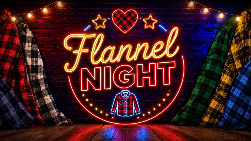 Flannel Night Banner image.
